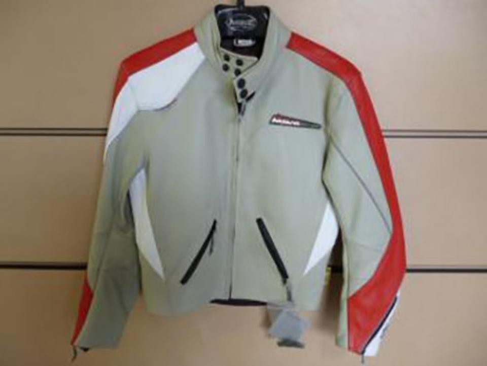 Veste moto femme Mike the bike en cuir premium finition haut de gamme taille M