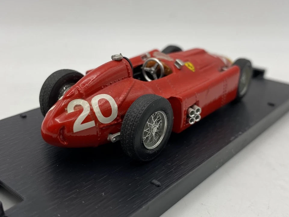 BRUMM Ferrari D50 Juan Manuel Fangio F1 GP Montecarlo 1956 R127 1:43 Diecast - Imagen 2 de 4