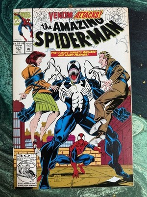 Amazing Spider-Man #374 1993 Venom Cover Marvel Comics NM