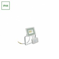 Led Fluter Weiß 10W Strahler 975Lm IP44 Neutralweiß 4000K Mit Bewegungsmelder