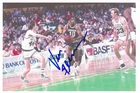 VERN FLEMING Signed 4X6 Photo NBA Basketball INDIANA PACERS Autograph