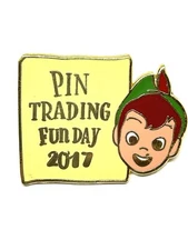 Disney Trading Pin  - Peter Pan Pin Trading  Fun Day