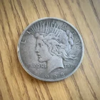 1923 Peace Dollar $1 Silver Coin Circulated 0.9 Fineness Business Strike