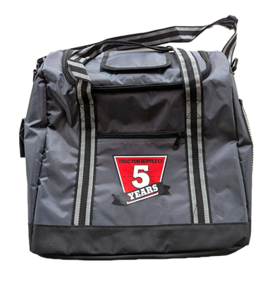 #ad Tractor Supply Company TSC Gray Cooler Bag w Strap 6quot; x 15quot; x 15quot; $21.98