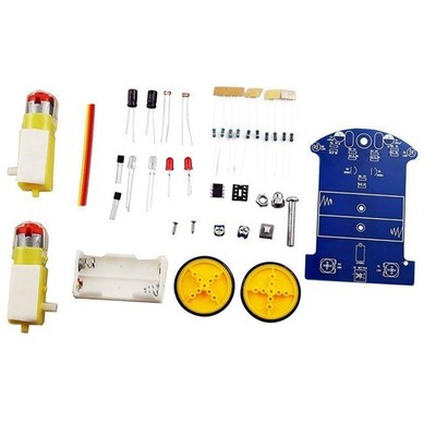 Zum Selbermachen pädagogisches Spielzeug Elektronik Lötprojekte Smart Auto Elektronik