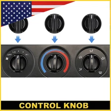 For 2000-2005 Toyota Tundra 3x Rear Control Knob Air Condition Switch 2001 02 03