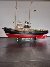 RC Hafenschlepper Bugsier 3 von Graupner mit Fernsteuerung ,Licht und Nebelhorn