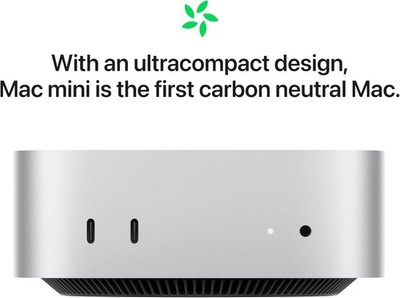 Mac mini (2024) – Apple M4 10-Core CPU • 10-Core GPU – 16GB RAM