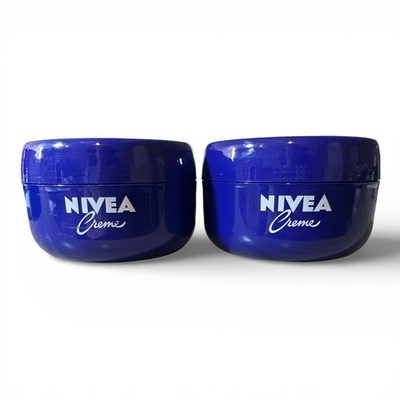 Nivea Creme Moisturizing Cream Unisex 6.8oz 2-Pack Blue Jar New Sealed