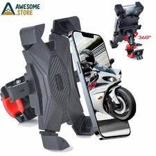 Motorcycle Bike Bicycle Handlebar Mount Holder For iPhone Samsung Cell Phone GPS