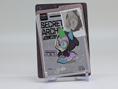 KAYOU My Little Pony Spike Secret Archive File #033 Chase Non-Sport Card (2026)