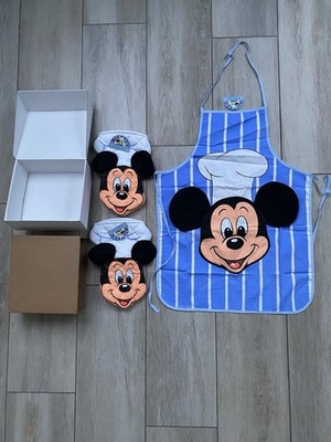 Disney Micky Mouse Topflappen und Kinder Kochschürze - Neu