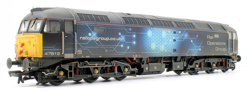 Bachmann 35-412ZW Custom Weathered Class 47/4 47812 Rail Operations Group (ROG)  | Condition: New