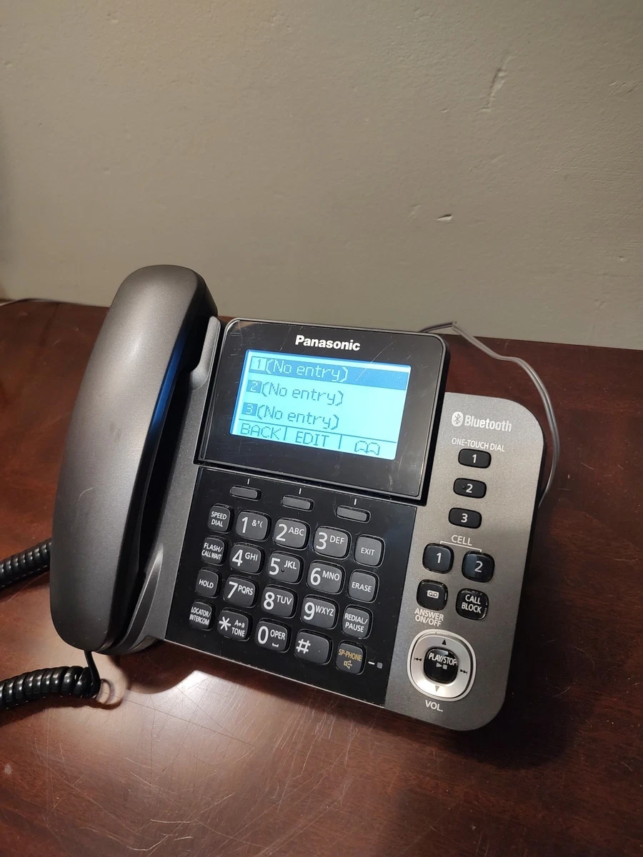 Panasonic Model KX-TGF380 Link2Cell Bluetooth Corded Phone | eBay