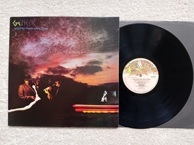 GENESIS     AND THEN THERE WERE THREE .   UK PRESSING GATEFOLD ON CHARISMA EX/EX