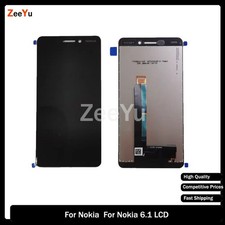 LCD Assembly Black Replacement NOKIA 6.1 Touch Screen Digitizer New