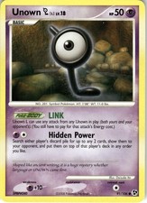 Pokemon Unown [L] Great Encounters 91/106 Moderately Played on eBay