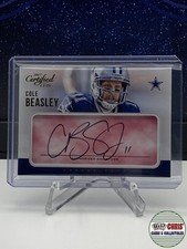 2017 Panini Certified Cuts - Modern Cuts Cole Beasley #MC-CB Red /99 (AU)