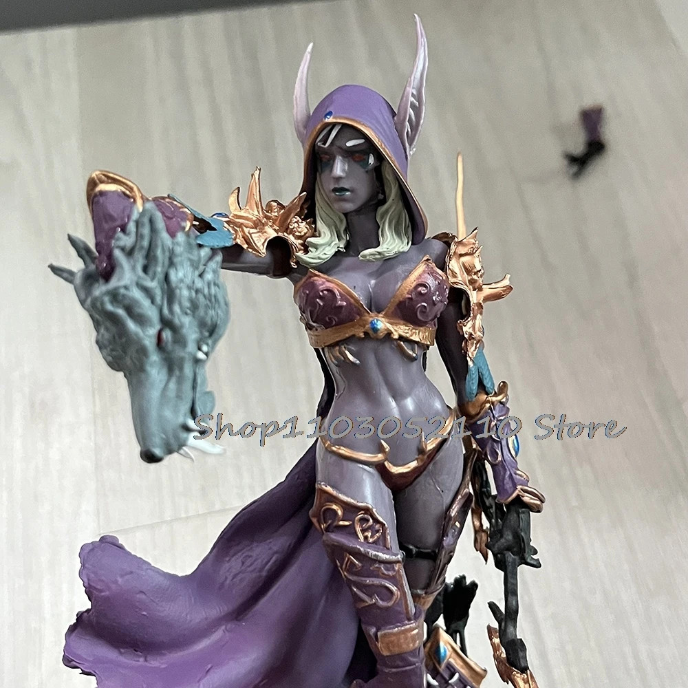 Figurine World Of Warcraft – Sylvanas 18 Cm, PVC Articulé, Collection