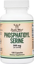 PhosphatidylSerine Supplement 300mg Per Serving, 120 Capsules Phosphatidyl Seri