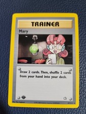 Pokemon Neo Genesis 1st Edition Mary 87/111 Non Holo LP on eBay