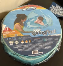 SWIMWAYS ' BABY SPRING FLOAT ' SPLASH N' PLAY ' 9-24 MONTHS '