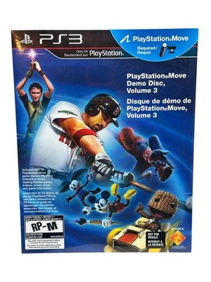 Sony PlayStation Move Demo Disc Volume 3 PS3 Not for Resale - New Factory Sealed