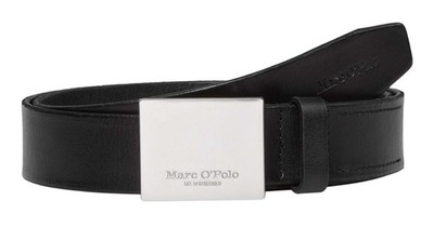 Marc O'Polo Arru Leather Belt W110 Gürtel Black schwarz Neu