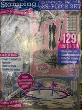 Creative Stamping magazine #154 2025 Mixed Media Special with 29-piece stamp set