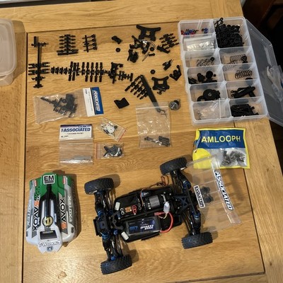 Team Associated Reflex14b komplett aufgerüstet/modifiziert mit Batt viele Ersatzteile 