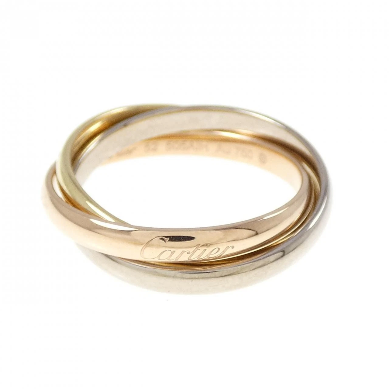 Autentico anello piccolo Cartier Trinity #260 007 909 4986