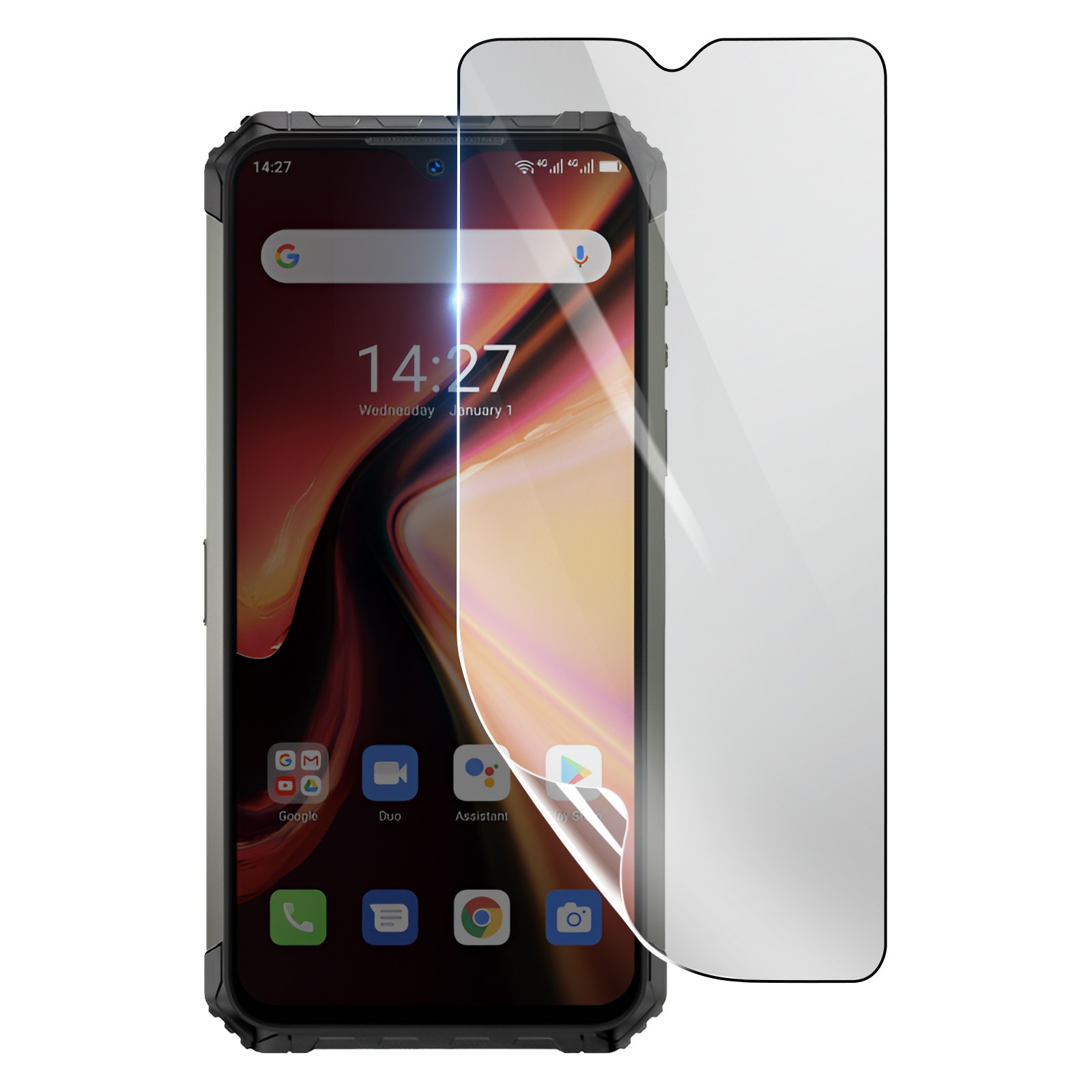 Protection écran hydrogel Ulefone Armor 7E film antichoc pour le sport