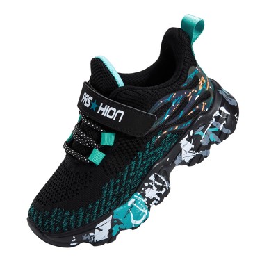 Kids Sneakers for Boys Girls Sports Tennis Breathable Walking Lightweight Run...