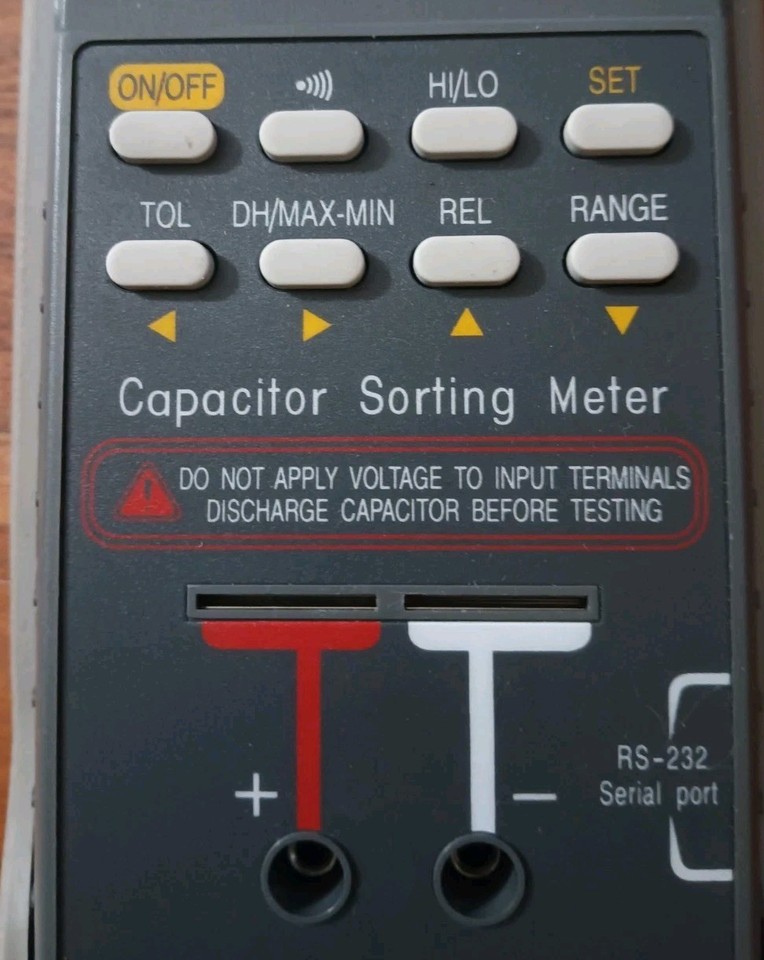Sort Capicator Tenma Capacitor Sorting Meter 72-6775 | eBay