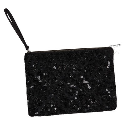 New Look, Abendtasche, Damen, Polyester, Schwarz, Einfarbig, 28, 1, 20 cm #fBb