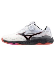 MIZUNO Table Tennis Shoes WAVE MEDAL SP5 Unisex White/Black/Red 27cm 2E US 9