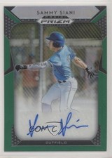 2019 Panini Prizm Draft Picks Auto Green Prizm Sammy Siani #53 Auto 0q3