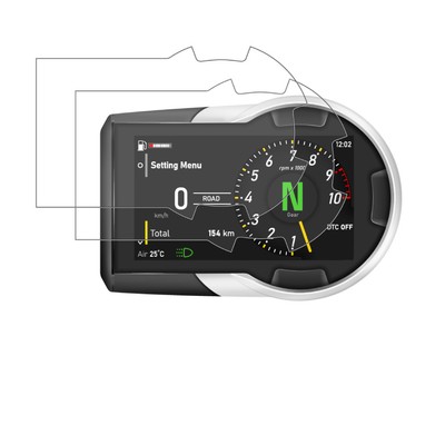 GlareStop Displayschutzfolie für DUCATI SCRAMBLER (2023-) 2x Entspiegelt