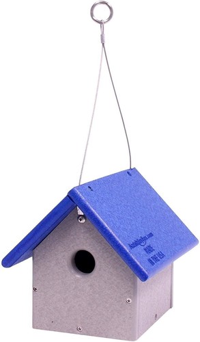 Amish-Made Chickadee or Wren House, Poly Lumber Bird House - Foto 6 di 19