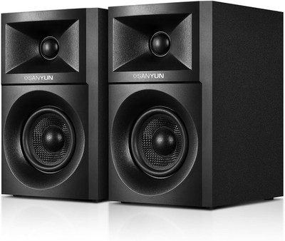 SW203 4.0 Computer Speakers - 60W 4-Way DSP Control 3D Immersive Sound - 3'' Carb