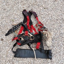 Westfall Pro 88014 XLarge  Ascend Tower Climbing Harness Metal Seat Sling