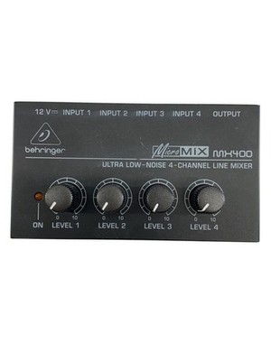 Behringer Amplifier MX400 Mixer Used