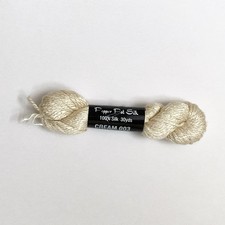 Pepper Pot Silk One Skein Cream 003 Needlepoint Single Strand