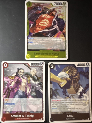 Bandai One Piece Card Game Character Lot 3 English EB01-023/040/043