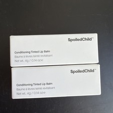2- SPOILED.CHILD Conditioning Tinted Lip Balm NATURAL PINK 4g /0.14oz New In Box