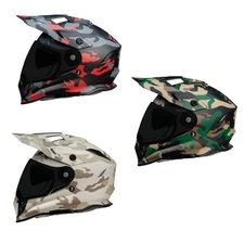 2024 Z1R Range Camo Dual Sport Full Face Motorcycle Helmet - Pick Size & Color