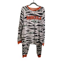 Celebrate Halloween Men s 2 Piece Pajama Set. Size XL 46-48 DADCULA, Spiders