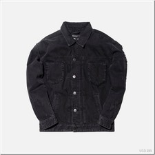 Kith Classics Hawkins Destroyed Trucker Jacke...