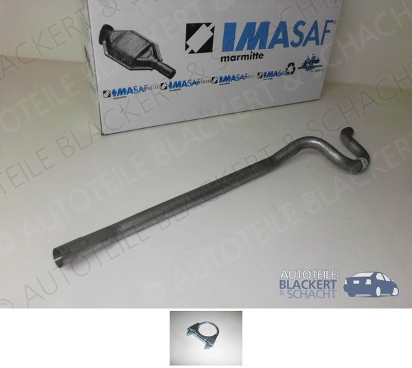 Imasaf Auspuff Mittelrohr, MSD für Renault Espace I 2.1 TD Ab 1/88-image