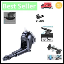Universal Adjustable Suction Cup Mount for Smartphones - Windshield/GPS Use